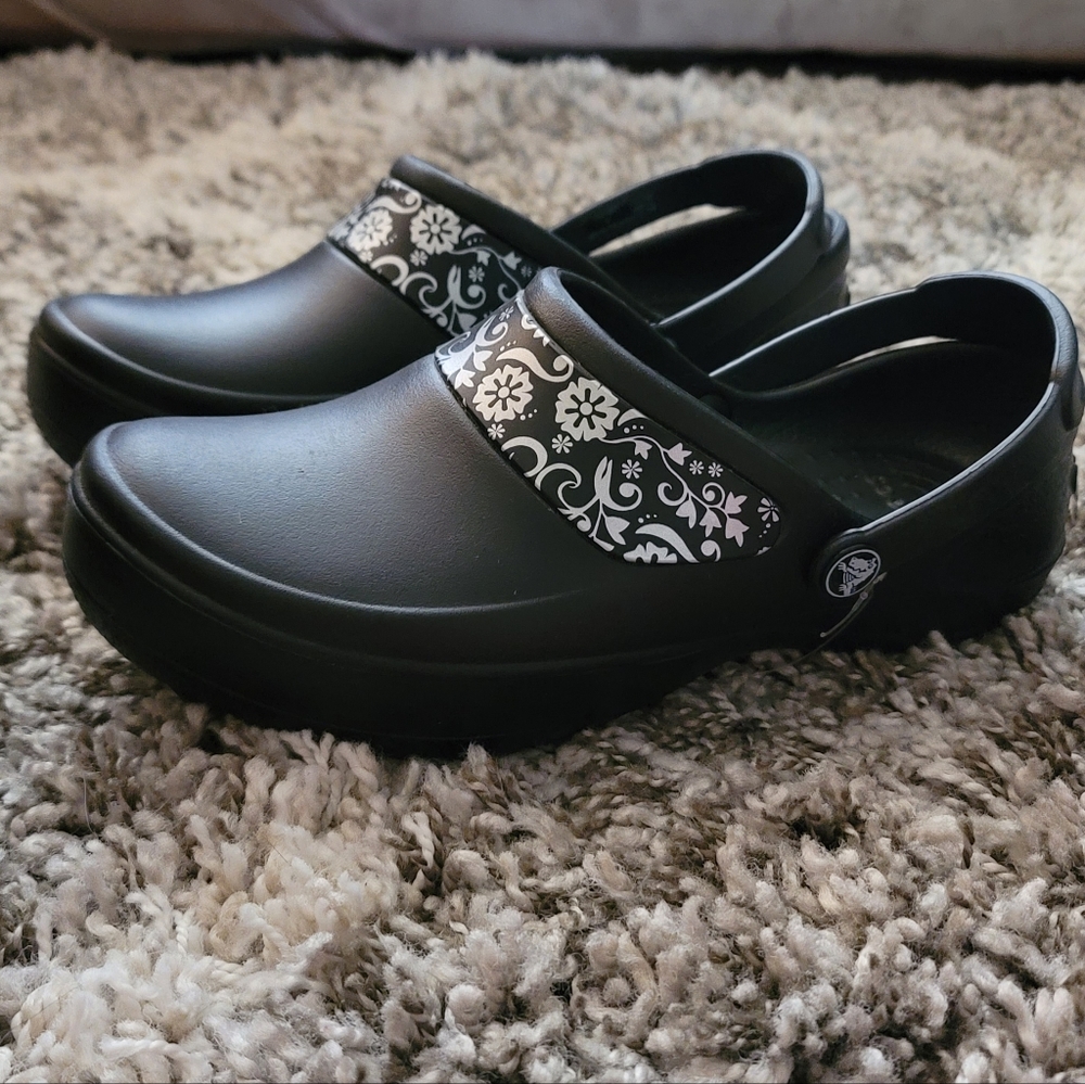 Black CROCS